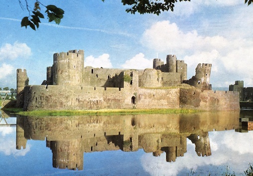 HISTORIC: On May 26th the torch will visit Caerphilly Castle in Wales, where the Prince of Wales's investiture took place 