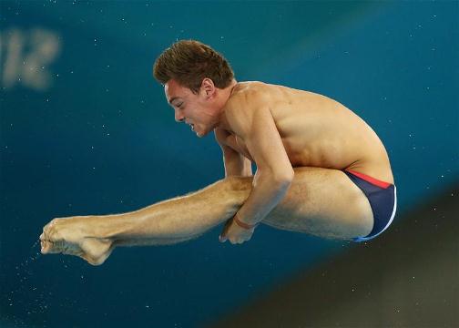 READY: Tom Daley will be relaxed and ready to make his assualt on the gold medal after qualifying