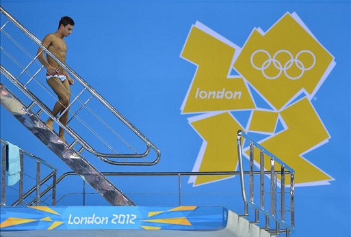 MAKING A SPLASH: Tom Daley helped himself to a bronze medal this summer at the London Olympics