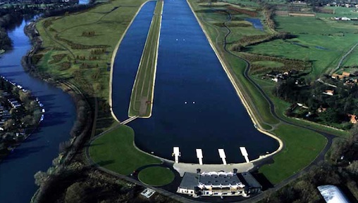 HOME COMFORTS: Eton Dorney witnessed a British boat in every final during a successful London 2012 campaign