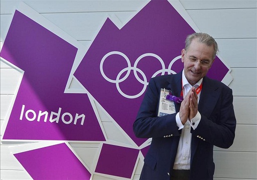 HAPPY MAN: IOC president is delighted that London 2012 has delivered on the promise of being an athletes' Games