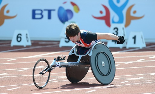 ON THE RISE: Will Smith won bronze at the BT Paralympic World Cup in Manchester